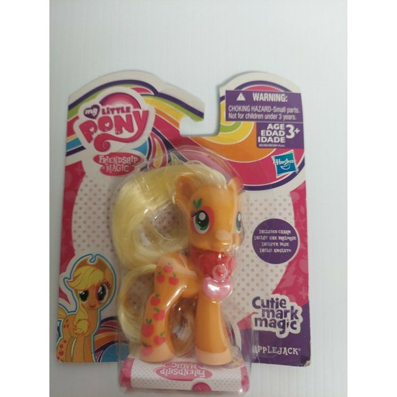 Hasbro My Little Pony Friendship Magic Cutie Mark Applejack Figure - Picture 1 of 3
